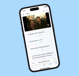 This website is like Duolingo but with real-life cases to learn languages ​​with practice